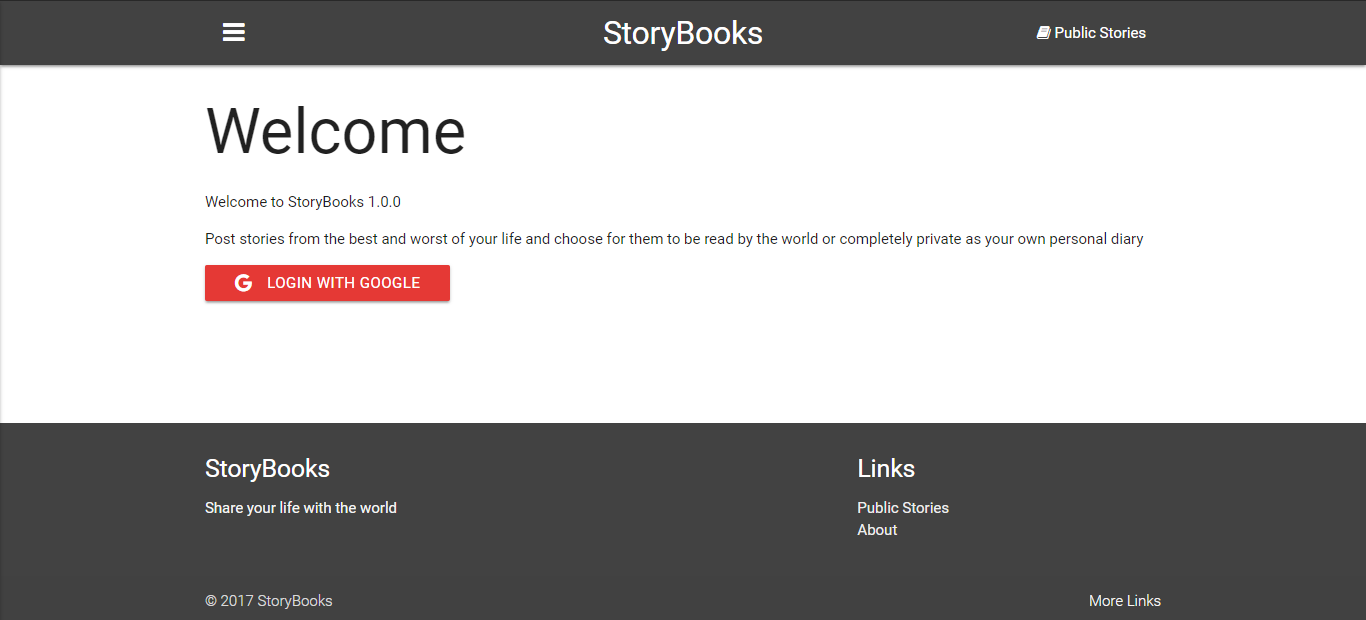 Storybooks website